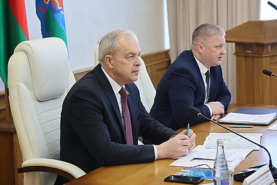 Сергеенко совершил рабочую поездку в Витебск