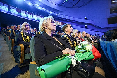 Во Дворце Республики прошло торжественное собрание, посвященное Дню милиции