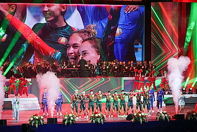 Профессия решительных и отважных. В Минске прошло торжественное собрание ко Дню спасателя