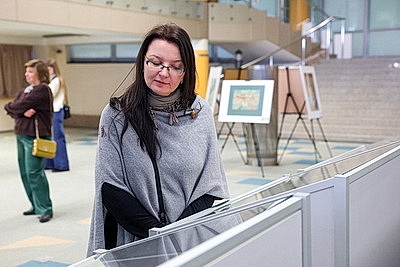 В Национальной библиотеке открылся выставочный проект \"Код мифов\"