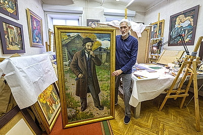 Два женских портрета кисти Юделя Пэна восстановил витебский реставратор