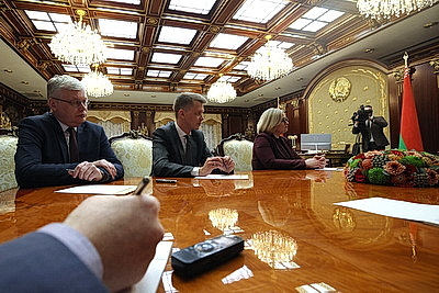 Лукашенко пообщался с журналистами