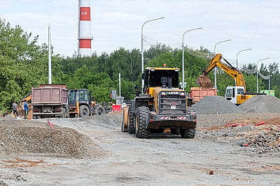 Запуск движения по новому кольцу на проспекте Мира в Могилеве запланирован на конец июня