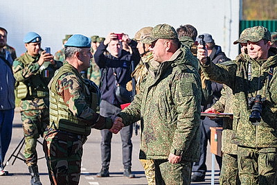 На полигоне Лосвидо прошел заключительный этап учения с миротворческими силами ОДКБ \"Нерушимое братство - 2026\"