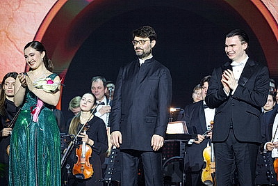 Мультимедийный концерт \"Симфония инноваций\" прошел в Минске