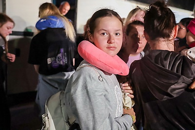 Пассажиры попавшего под удар БПЛА ВСУ автобуса вернулись в Речицу