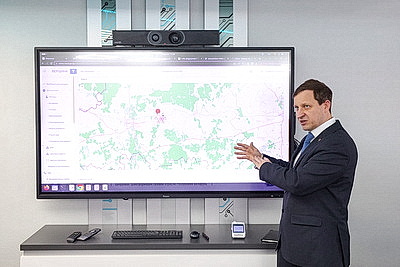 Сергеенко ознакомился с работой УП \"Витебскоблгаз\"