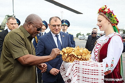 Президент Ганы посетил Брест