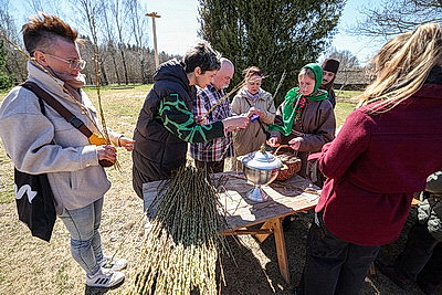 Празднование \"Вербницы\" прошло в Музее народной архитектуры и быта