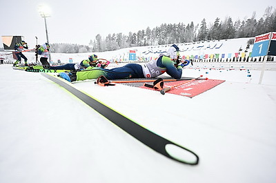 Спортсмены готовятся к Кубку Содружества по биатлону в \"Раубичах\"