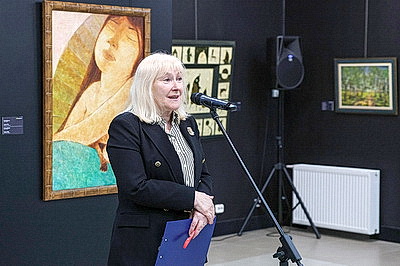 В Художественной галерее Савицкого проходит выставка \"Чтобы чувствовать\"