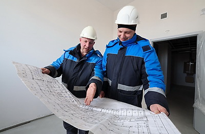 Новый реанимационно-хирургический корпус Витебской областной больницы построен на 84%