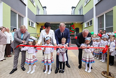 В столичной Серебрянке ко Дню знаний открыли обновленный детский сад
