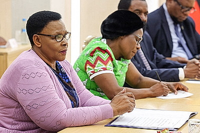 В Совете Республики состоялась встреча с парламентской делегацией Зимбабве