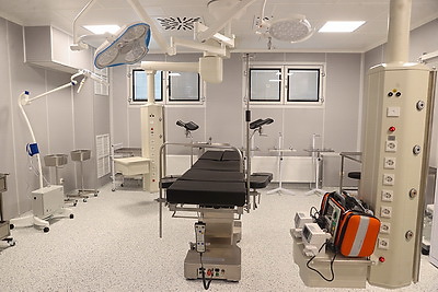 Новый операционный блок открыли в Брестской городской больнице №1