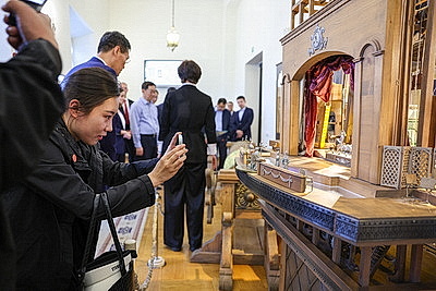 Делегация КНР посетила ряд знаковых культурных объектов Беларуси