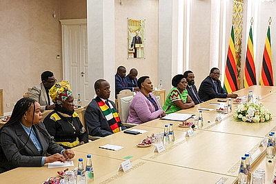 В Совете Республики состоялась встреча с парламентской делегацией Зимбабве