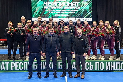 Гродненский \"Ритм\" выиграл женский чемпионат Беларуси по индорхоккею