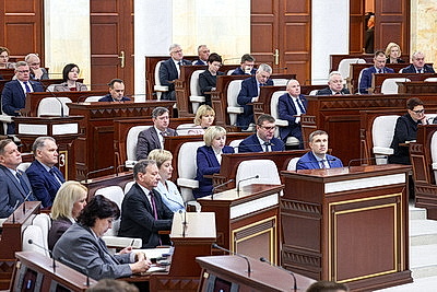 В Минске состоялось заседание третьей сессии Палаты представителей
