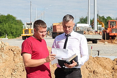 Запуск движения по новому кольцу на проспекте Мира в Могилеве запланирован на конец июня