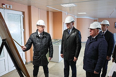 Кухарев провел выездное совещание по реконструкции Минской очистной станции