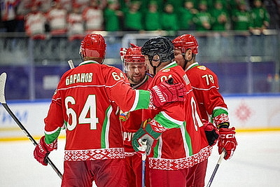 Хоккейная команда Президента выиграла у сборной Гродненской области в поединке РХЛ