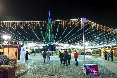 Ярко и празднично Беларусь встретила 2026-й