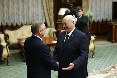 Лукашенко встретился с губернатором Санкт-Петербурга