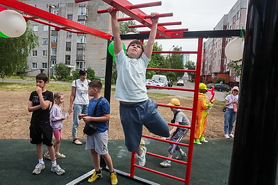 В Могилеве открыли новые спортивные площадки