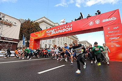 В Минском полумарафоне-2026 поучаствовали 30 тыс. любителей бега из 40 стран