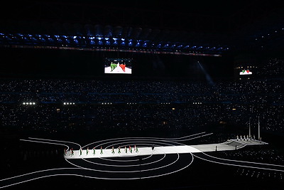 Церемония открытия XXV Зимних Олимпийских игр состоялась в Италии