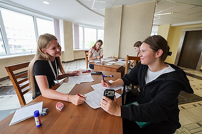 Студенты БГУ заселяются в общежития