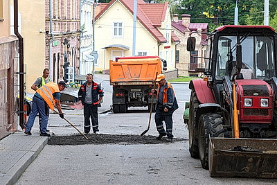 В Гродно устраняют последствия субботней непогоды