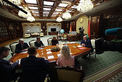 Лукашенко пообщался с журналистами