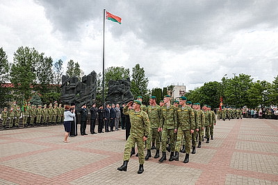 Гордость, боевое братство и воля. В Гродно состоялись торжества в честь Дня пограничника