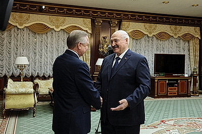 Лукашенко встретился с губернатором Санкт-Петербурга