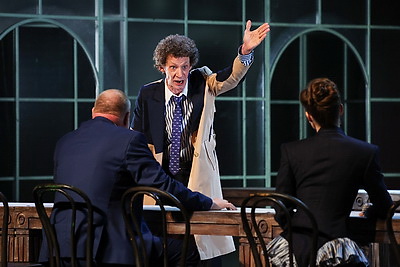 Нижегородский государственный академический театр драмы им.М.Горького представил в Минске спектакль \"Ревизор\"