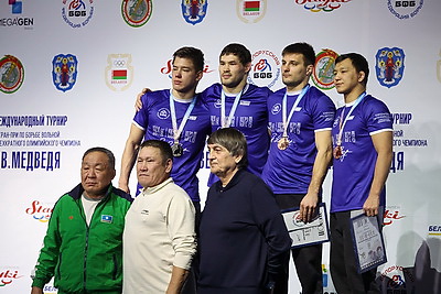 Турнир по вольной борьбе памяти Медведя прошел в Минске