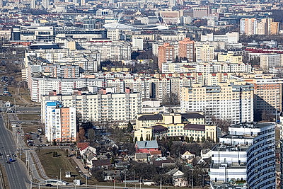 Виды Минска с высоты птичьего полета