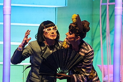 Театр \"Школа драматического искусства\" представил на \"M.@rt.контакт\" спектакль \"Дядюшкин сон\"