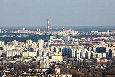 Виды Минска с высоты птичьего полета