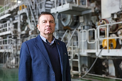 Добрушская бумажная фабрика за пятилетку утроила объемы производства