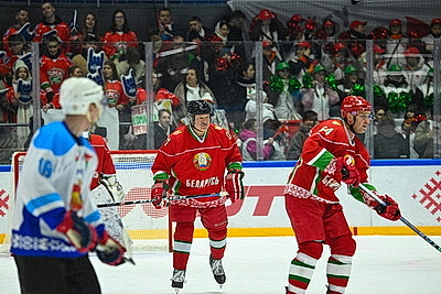 Хоккейная команда Президента выиграла у сборной Гродненской области в поединке РХЛ