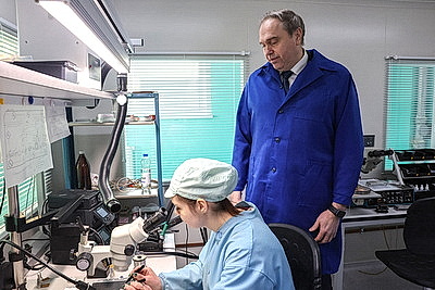 В рамках Единый день информирования состоялась встреча Караника с коллективом НИИ радиоматериалов