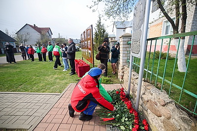 В память о героях-ликвидаторах. В Березино прошло мероприятие к 40-летию аварии на ЧАЭС