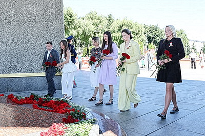 На площади Победы в Витебске состоялось открытие Дней молодежи