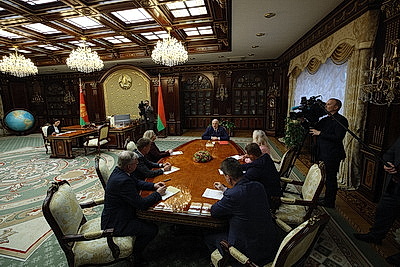 Лукашенко пообщался с журналистами