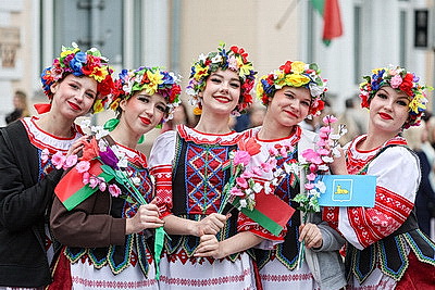 Парад военной техники, памятные акции: 9 Мая в Гомеле