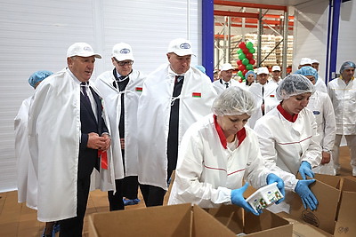 Новые позиции и рабочие места. Цех по производству сыра моцарелла открыли на предприятии в Щучине