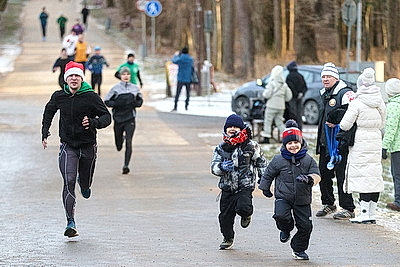 Новогодний \"Забег трезвости\" состоялся 1 января в Беларуси